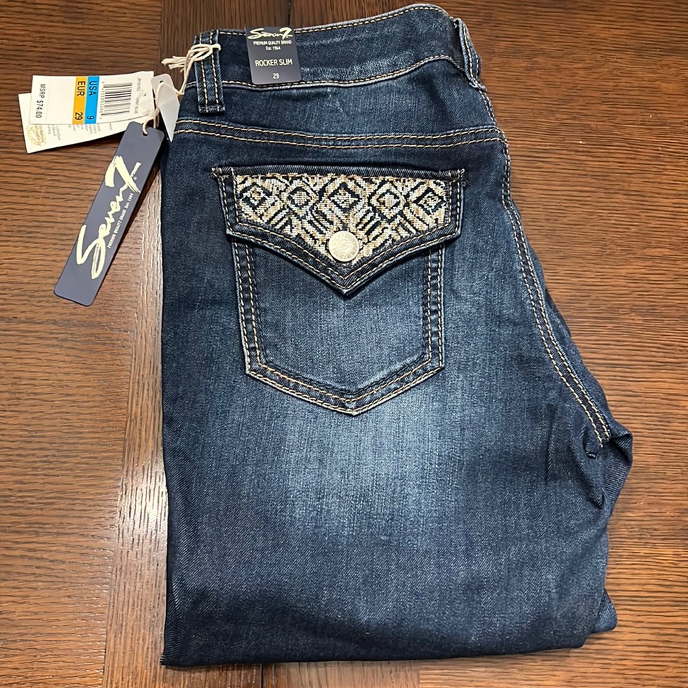 Seven7 Rocker Slim Jeans